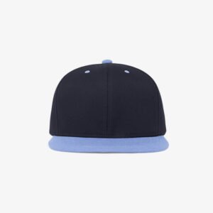 Boné aba reta azul marinho e azul claro Two color 19 - Frente