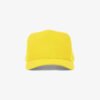 Boné trucker de tela todo amarelo - One color frente