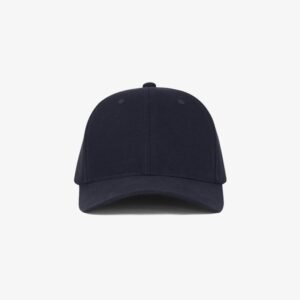 Boné flex fechado em brim azul 0590 - Frente