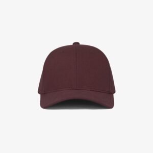 Boné flex fechado em brim bordo 3089 - Frente