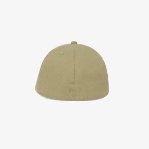 Boné flex fechado em brim caqui 0757 - Traseiro