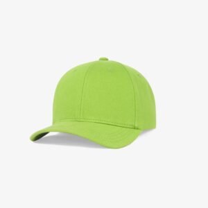 Boné flex fechado em brim verde 6027 - Perfil