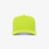 Boné trucker de sarja frente verde limão 11 e traseira de tela branca - Frente
